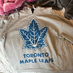 Maple leafs hoodie by Forever 21!. fits girls and XS adults
